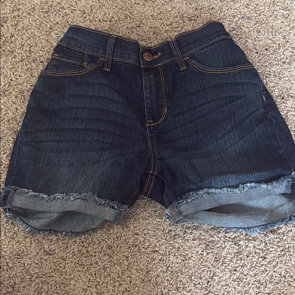 Old Navy Blue Jean Shorts with Distressed Hems